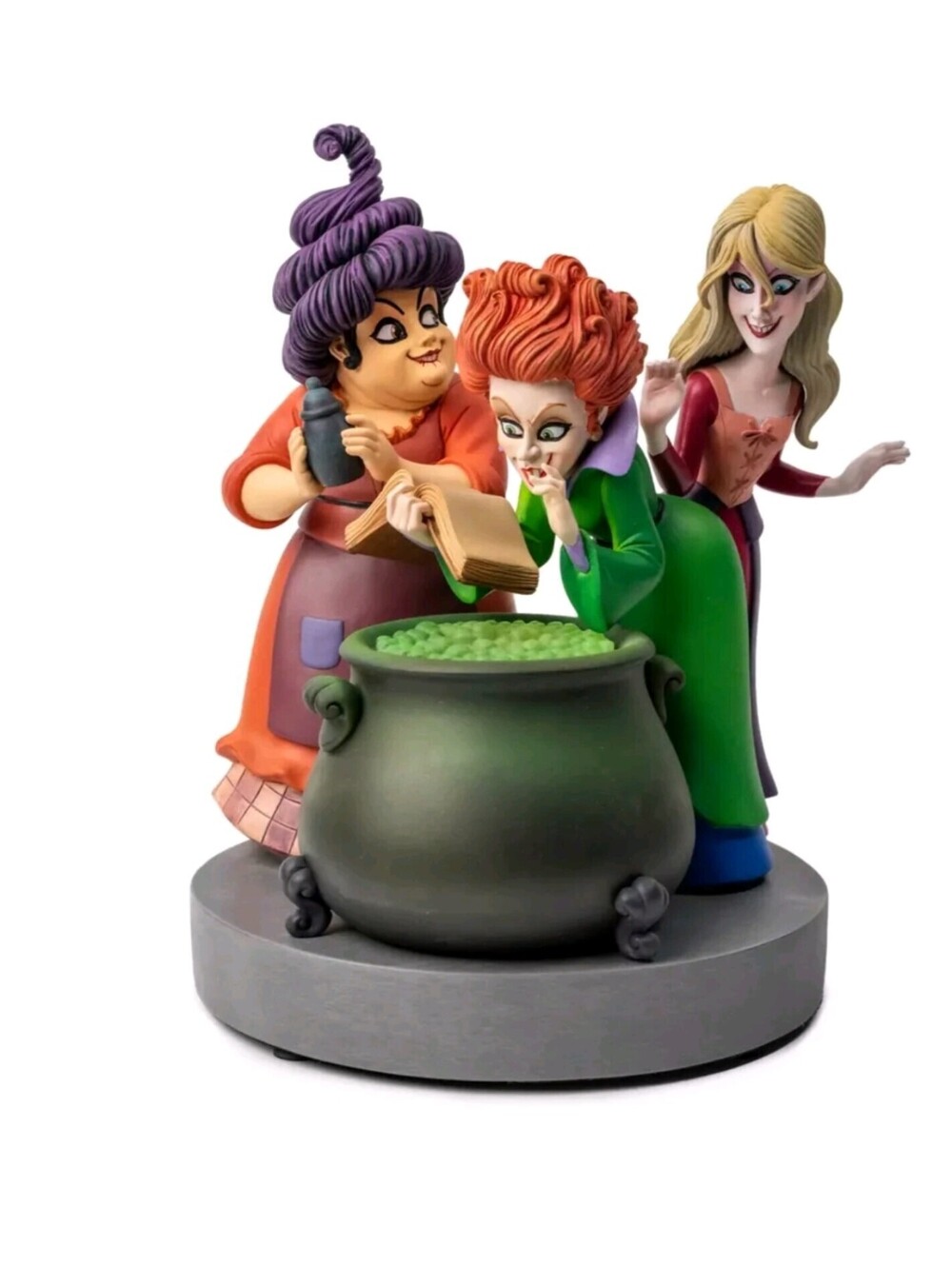 Disney Parks Hocus Pocus 2 Sanderson Sisters Lights UP Makes Sounds Cauldron New